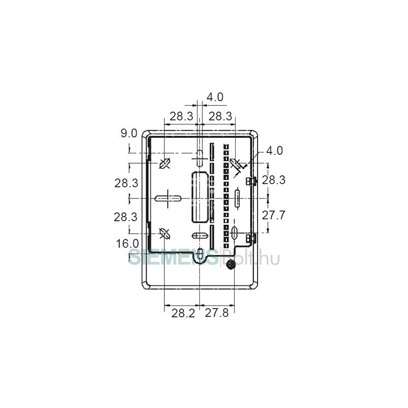 Siemens RDG100 fancoil helyiség termosztát SiemensBolt.hu