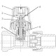 Siemens VUN210 axiális termosztatikus radiátorszelep