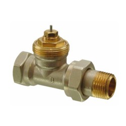 Siemens VDN210 egyenes termosztatikus radiátorszelep 3/8" DN10