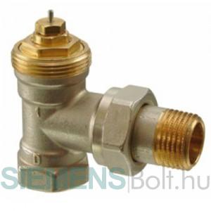 Siemens VEN120 sarok termosztatikus radiátorszelep 3/4" DN20