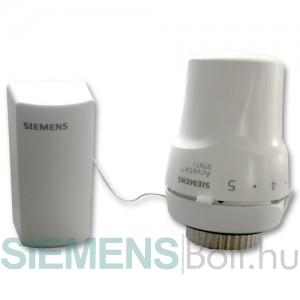Siemens RTN71 termosztatikus szelepfej távérzékelővel