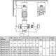 Siemens MXG461.20-5.0 Modulációs keverő/2-járatú magnetikus szabályozószelep, menetes, PN16, DN20, kvs 5, AC 24 V
