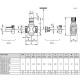 Siemens VVG55.15-0.4 Egyutú menetes szabályzószelep 3/4"-0.4