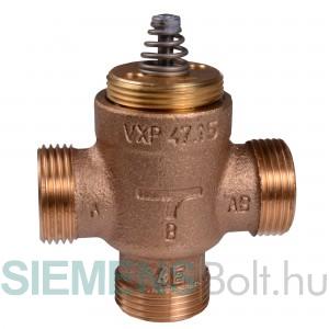 Siemens VXP47.15-2.5 Háromjáratú zónaszelep 3/4"-2.5