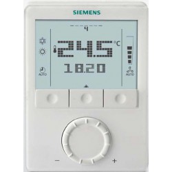 Siemens RDG160 helyiség termosztátok LCD kijelzővel, fan-coilokhoz