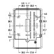 Siemens RDG160KN fan-coil helyiség termosztát