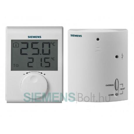 Siemens RDH100 elemes szobatermosztát LCD kijelzővel