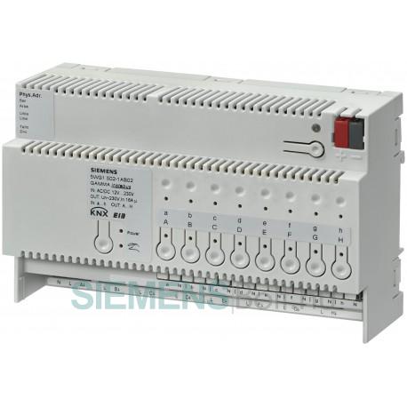 Siemens 5WG1502-1AB02 Gamma N 502/02 Kombi-Kapcsolóaktor 8 x AC 230 V, 16 A