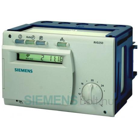 Siemens RVD120-A Hőközponti szabályozó légtér fűtés és HMV készítéshez