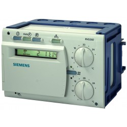 Siemens RVD120-A Hőközponti szabályozó légtér fűtés és HMV készítéshez