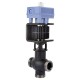 Siemens MXG461.40-20 MXG461.40-20 Modulációs keverő/2-járatú magnetikus szabályozószelep, menetes, PN16, DN40, kvs 20, AC 24 V