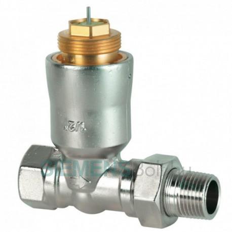 Siemens VPD115A-145 Radiátorszelep nyomáskülönbség-szabályozóval egybeépítve. 1/2", egyenes kivitel