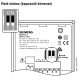 Siemens RCR114.1 vezeték nélküli vevő egység RDS110.R. okostermosztáthoz