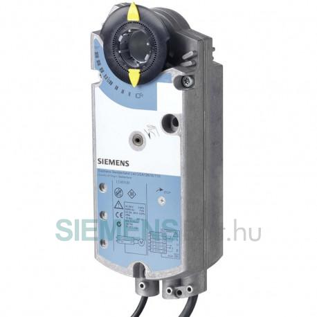 Siemens GGA326.1E/12 2-pont szabályozású tűzvédelmi zsalumozgató AC 230 V,18 Nm, 90/15 s