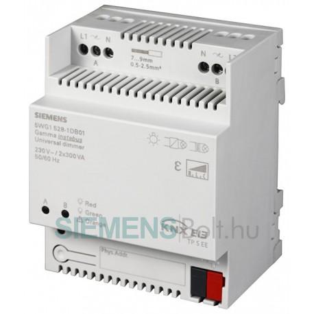 Siemens 5WG15281DB01 UNIVERSAL DIMMER N 528D01 2 X 300VA