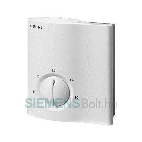 Siemens RLA162 Synco100 helyiséghőmérséklet-szabályozó 2 x DC 0…10 V kimenet hűtés / fűtés 24 VAC