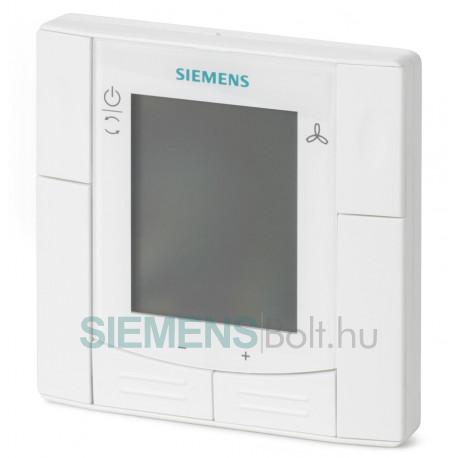 Siemens RDF302 Univerzális fűtő/hűtő termosztát süllyesztett kivitel Modbus kommunikációval