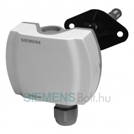 Siemens QFM2101 Légcsatornába helyezhető páratartalom érzékelő 4…20mA