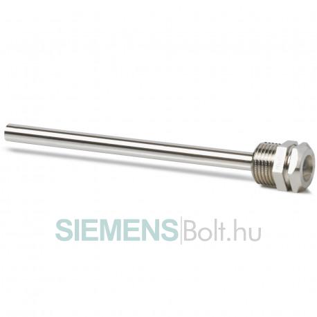 Siemens ALT-SB150 Merülőhüvely 1/2" PN10 hossz: 150 mm nikkelezett sárgaréz