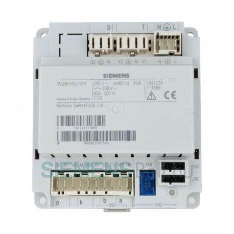 Siemens RVS46.530/109 Időjárásfüggő fűtésszabályozó