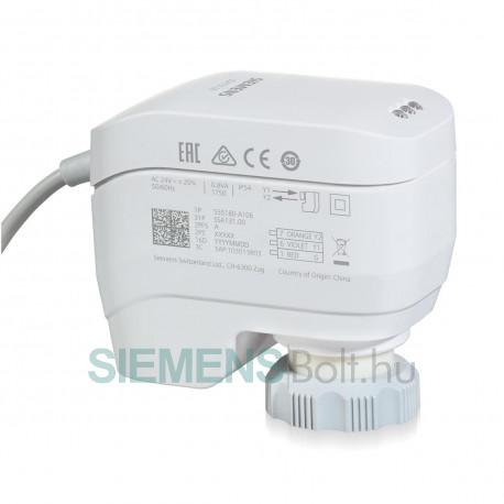 Siemens SSA331.00 Szelepállító motor VDN../VEN../VUN../VPD../VPE.., VD1..CLC, VPP46../VPI46.. Szelepekhez.