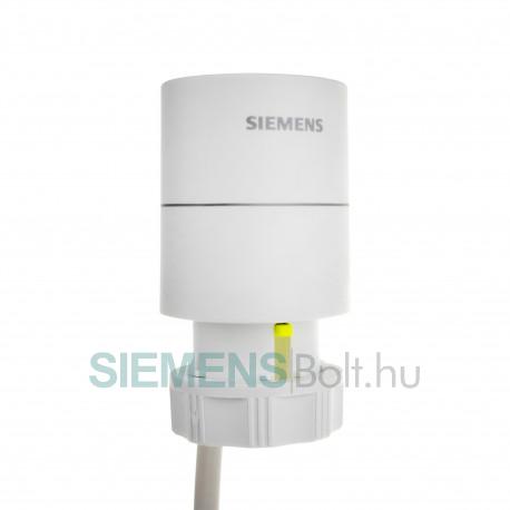 Siemens STA321 termoelektromos szelepmozgató, AC 230V, NC, 1m kábel hossz (STA23 utódja)