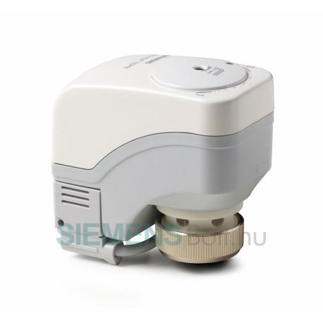 Siemens SSP31 Szelepállító motor VVP47… VXP47… VMP47… szelepekhez AC 230 V 3-pont 100 N szelepszár elmozdulás: 2.5 mm