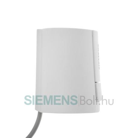 Siemens MS23 termoelektromos szelepmozgató, AC 230V, NC, 1m kábel hossz (STA23 és STA321 utódja)