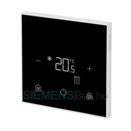 Siemens RDF400MB  Süllyesztett szerelésű érintőképernyős Modbus termosztát 