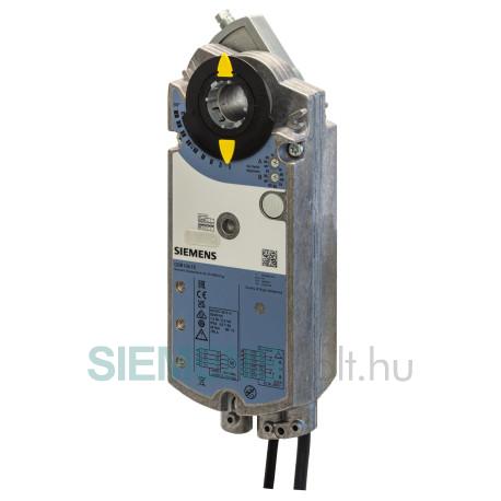 Siemens GBB161.1E Zsalumozgató motor AC 24 V DC 0...10 V forgó 20 Nm 150 sec.