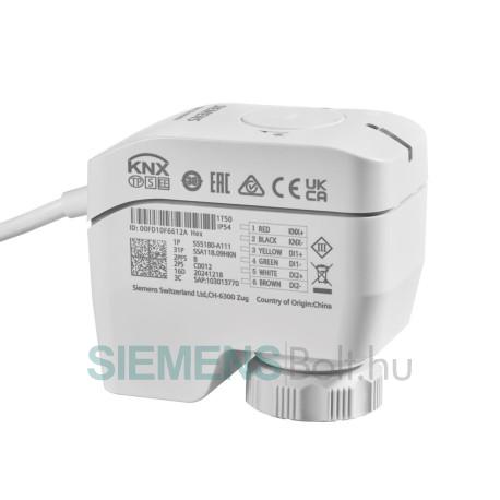Siemens SSA118.09HKN Elektromotoros szelepmozgató, KNX változat