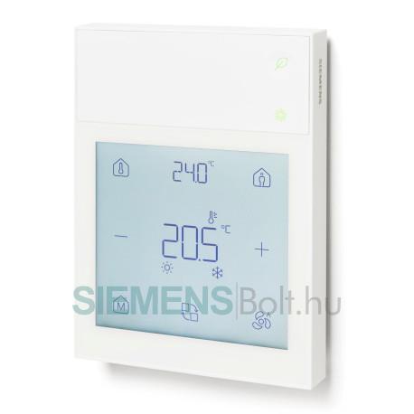 Siemens QMX6.P74 KNX helyiség kezelő hőmérséklet,  páratartalom és CO2 érzékelővel