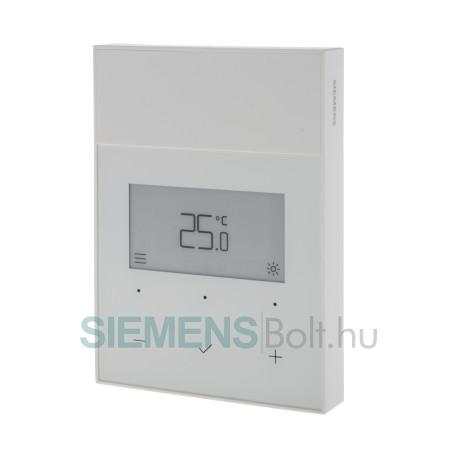 Siemens RDL211 Programozható szobatermosztát, fűtésre és hűtésre, AA elemekkel