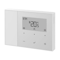 Siemens RDL211/H Programozható szobatermosztát, fűtésre és hűtésre, vízszintes kialakítás, AA elemekkel