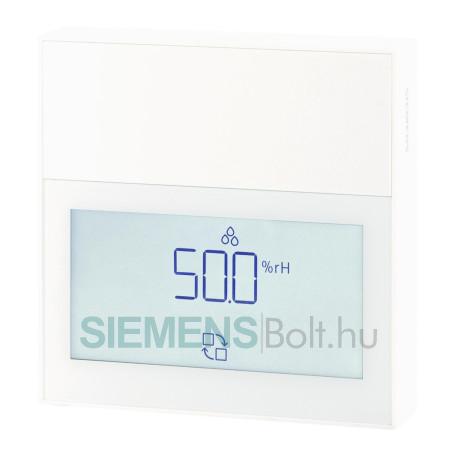 Siemens QFA2260D Helyiséghőmérséklet és páratartalom érzékelő, aktív, fehér